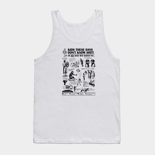 Back in the day Tank Top by Arcane Bullshit